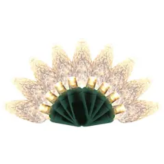 Celebrations Platinum LED C6 Warm White 50 ct String Christmas Lights 25 ft.