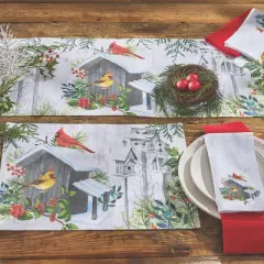 Park Designs Holiday Cardinal Love Table Runner 13"X 36"