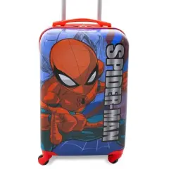 Marvel Kids' Spider-Man Hardside Carry On Spinner Suitcase
