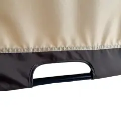 DOMETOUR Universal Canopy Cover Replacement for 12x9 Ft Curved Outdoor Pergola Structure