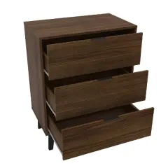 Victoria 3 Drawer Chest - Polifurniture