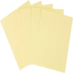 MyOfficeInnovations Cardstock Paper 110 lbs 8.5" x 11" Canary 250/Pack (49704) 490889
