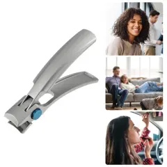 Unique Bargains Nail Clippers Nail Clipper Set for Nail Care Portable Stainless Steel Silver Tone 1 Set