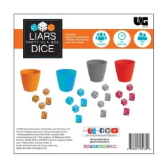 University Games Liar's Dice Party in a Box