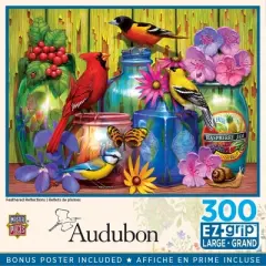MasterPieces 300 Piece EZ Grip Puzzle - Feathered Reflections - 18"x24"