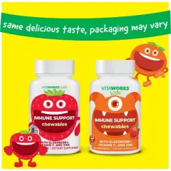 VitaWorks Elderberry + Zinc + C - Chewables - 120 ct.