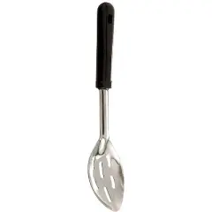 Winco BSSB-11 Slotted Basting Spoon with Bakelite Handle, 11-Inch, Medium, Stainless Steel