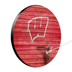 NCAA Wisconsin Badgers Hook & Ring Game Set