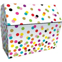 Teacher Created Resources Confetti Chest 9.5" x 8" Multicolored (TCR8589)