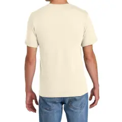 Mafoose Men's Comfort Short Sleeve Easy Cotton Knit Collar T-shirt for Everyday Wear