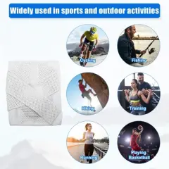 Unique Bargains Knee Brace Compression Sleeve with Side Stabilizers Breathable Adjustable for Men Women 1 Pcs