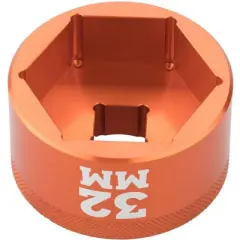 FOX Fork Topcap Socket: 32mm, 3/8 Drive Made Of 7000 Series Aluminum