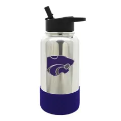 NCAA Kansas State Wildcats 32oz Chrome Thirst Hydration Water Bottle