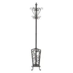 Metal Scroll Footed Umbrella Stand - Olivia & May