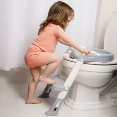 Jool Baby On My Own Potty Ladder - Gray