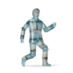 Seven20 Doctor Who 5" Action Figure - 10th Doctor Hologram - Collector Series - Ages 5+