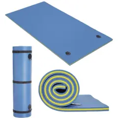 Lily Pad Floating Mat 8/9/12 Ft Extra Large Floating Water Mat 3-Layer Tear-Resistant XPE Foam