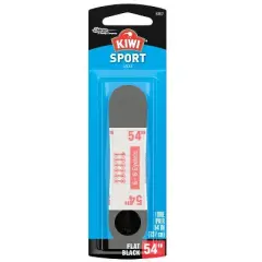 Kiwi Sport 54 in. Black Shoe Laces