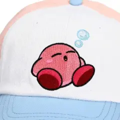 Kirby Sleeping Embroidered Art Men's Contrast Hat