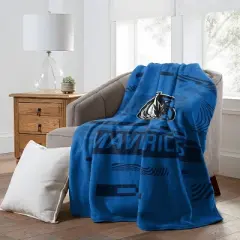 NBA Dallas Mavericks Digitized 60 x 80 Raschel Throw Blanket