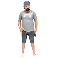 Hotrodders" Robert Figure For 1:24 Scale Models by American Diorama"