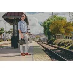 NCAA Cornell Big Red On The Go Lunch Cooler - Gray