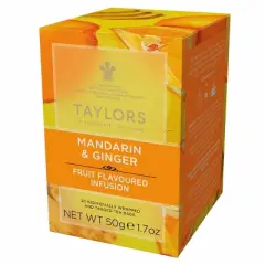 Taylors of Harrogate Mandarin & Ginger Infusion Tea Bags - 60ct
