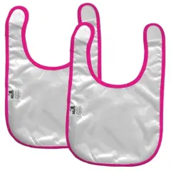 Baby Fanatic Officially Licensed Pink Unisex Cotton Baby Bibs 2 Pack -  NCAA Texas A&M Aggies