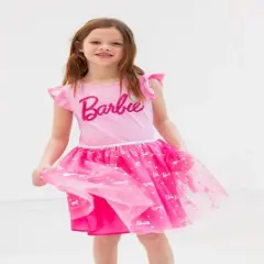 Barbie Girls Tulle Dress Little Kid to Big Kid