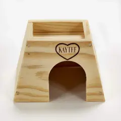Kaytee Woodland Get A Way House  (5"L x 4.5"W x 3.25"H)