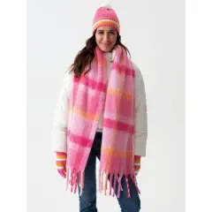 Shiraleah Pink Parker Touchscreen Gloves