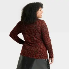 Women's Long Sleeve Turtleneck T-Shirt - Ava & Viv&trade;