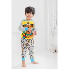 Scooby-Doo Scooby Doo Pajama Shirt and Pants Sleep Set Little Kid to Big Kid
