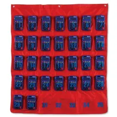 Learning Resources Calculator Storage Pocket Chart