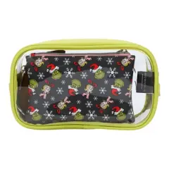 Dr. Seuss Grinch Travel Cosmetic Bags - Set of 3