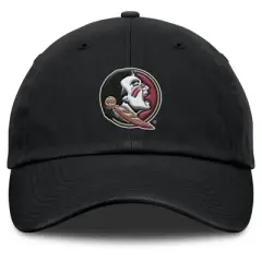 NCAA Florida State Seminoles Unstructured Black Tonal Cotton Hat