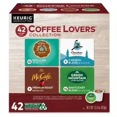 Keurig Coffee Lovers' Collection Keurig K-Cup Coffee Pods Variety Pack Medium Roast - 42ct
