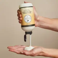 Dionis Goat Milk Bath & Shower Cr&egrave;me Milk & Honey, 14.5 oz