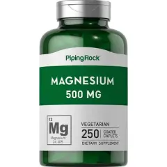 Piping Rock Magnesium Oxide 500 mg | 250 Caplets