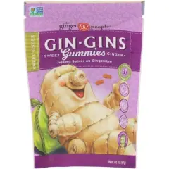 Ginger People Sweet Ginger Gummies - Case of 12/3 oz