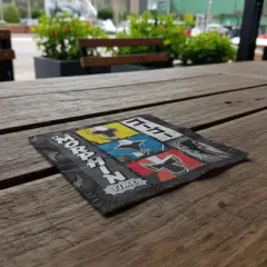 Amscan Power Rangers Ninja Steel 5" Beverage Napkins, 16-Pack