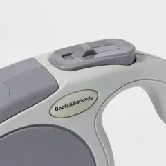 Reflective Retractable Dog Leash - Gray - Boots & Barkley&trade;