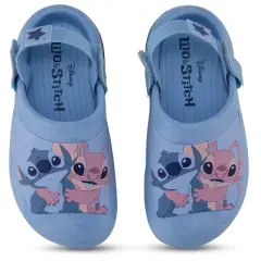 Lilo and Stitch Girls Clog Sandal &ndash; Stitch Youth Molded EVA Clog Sandal - Lightweight & Adorable for All-Day Comfort (Blue, 11)