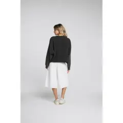 NCAA Colorado Buffaloes Women's Oversized Cropped Long Sleeve T-Shirt