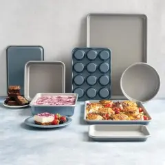 Nordic Ware Brilliant Bakeware 8-Piece Nonstick Pan Set