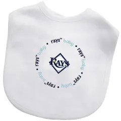 Baby Fanatic 2 Piece Bid and Shoes - MLB Tampa Bay Rays - White Unisex Infant Apparel