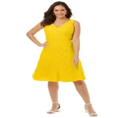 Jessica London Women&rsquo;s Plus Size Lace Dress