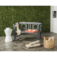 Moorpark 2 Seat Bench - Outdoor - Safavieh