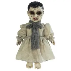 16" Animated Forgotten Doll on Hanging Display Card