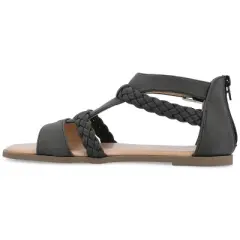 Journee Collection Womens Florence Tru Comfort Foam Gladiator Flat Sandals